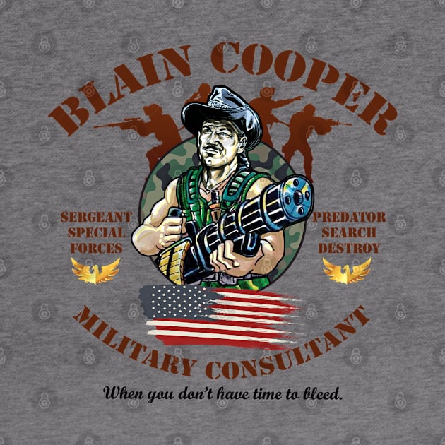 Blain Cooper Military Consultant by Alema Art